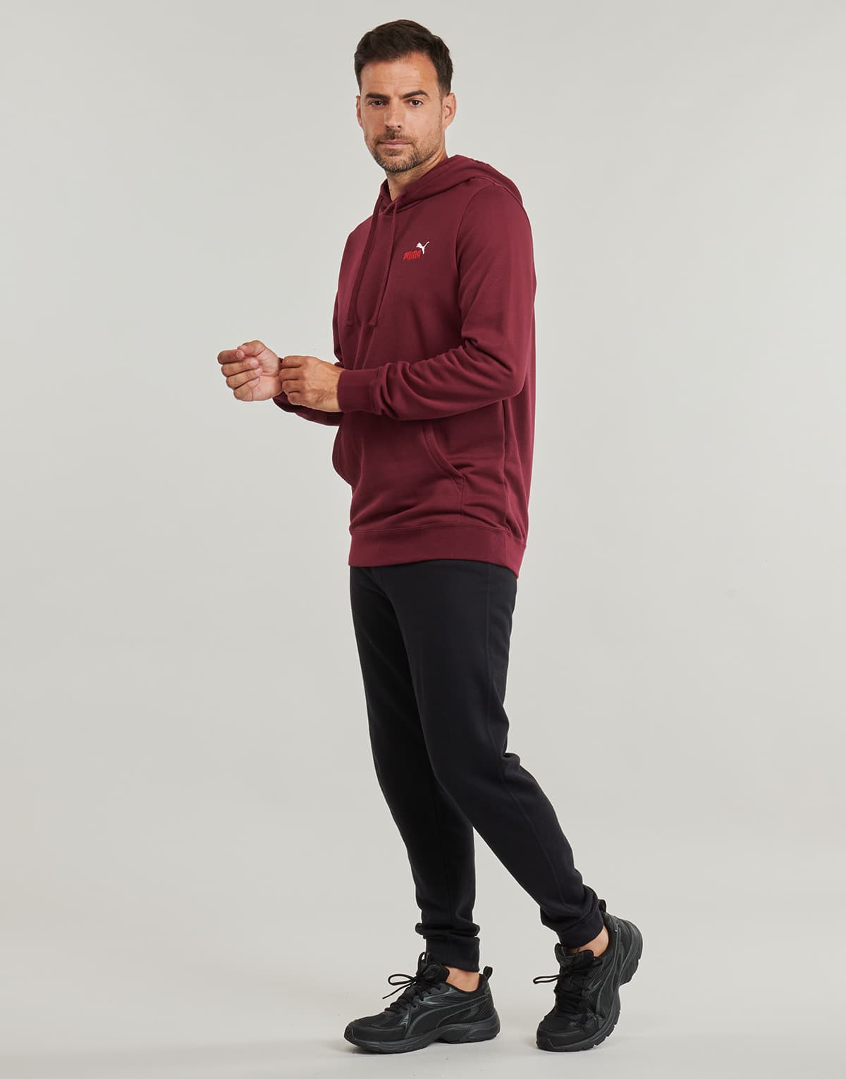 Men's Sweatshirts Puma Bordeaux
