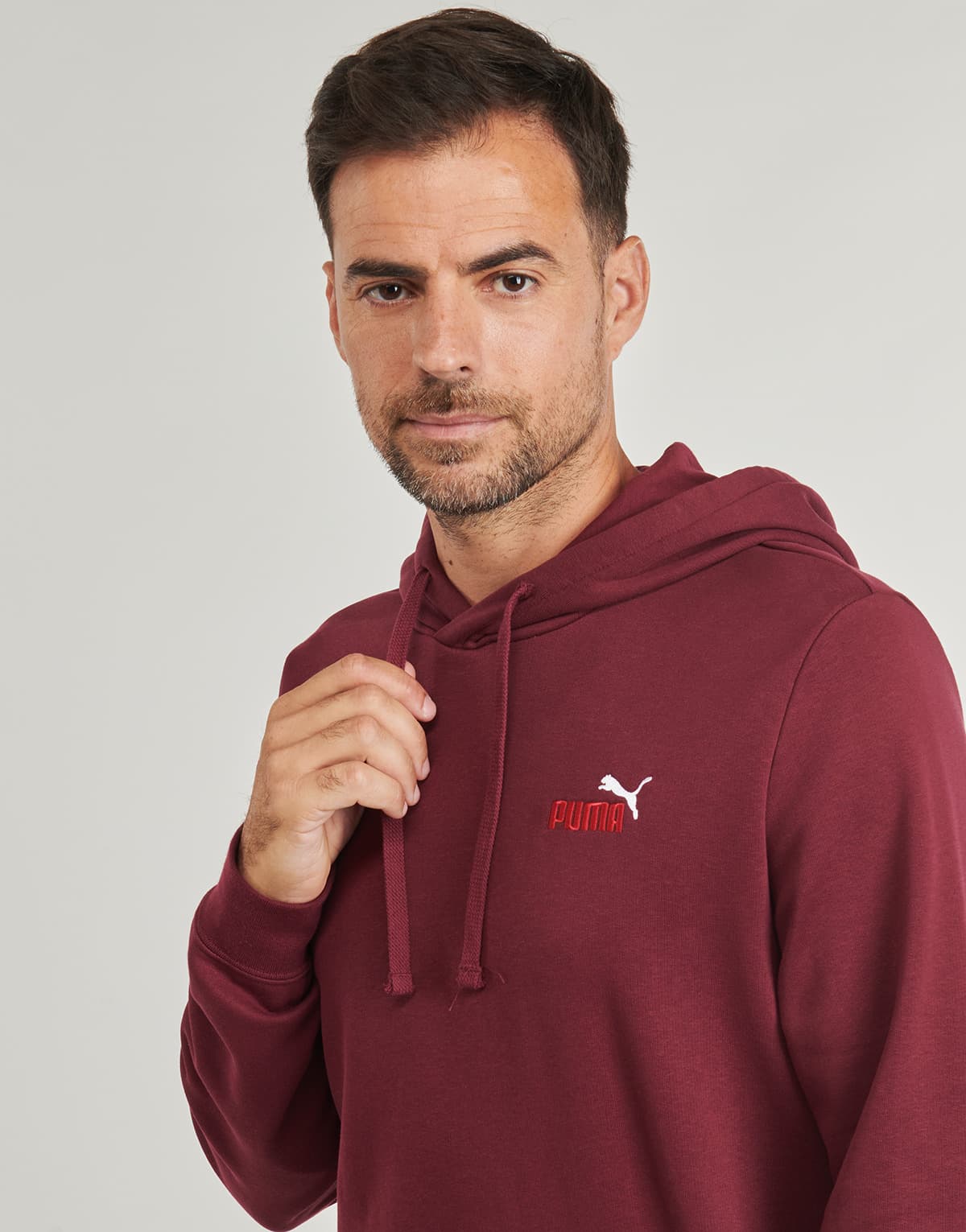 Men's Sweatshirts Puma Bordeaux
