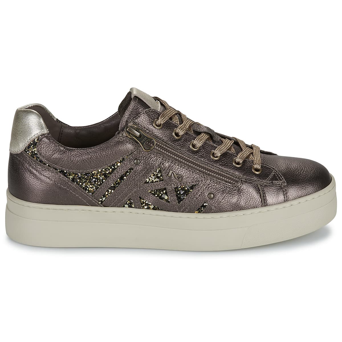 Women's Sneakers NeroGiardini Gold