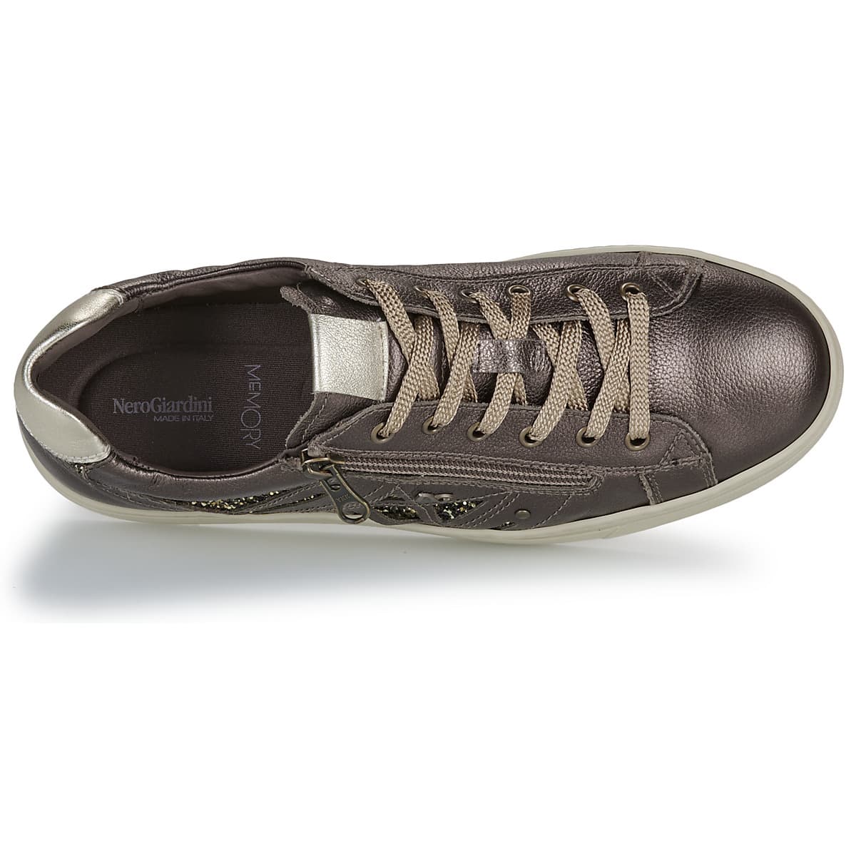 Women's Sneakers NeroGiardini Gold