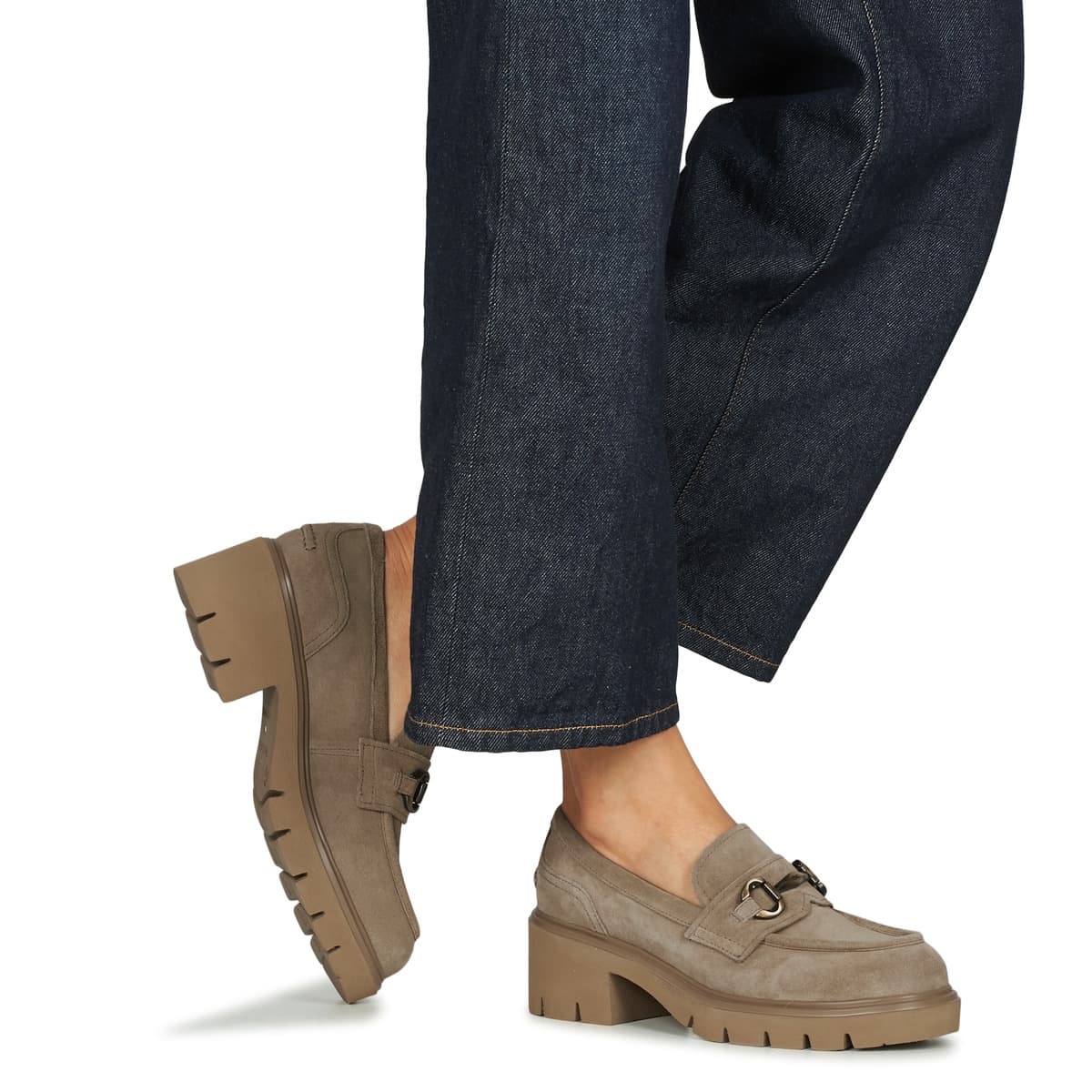 Women's Loafers NeroGiardini Brown