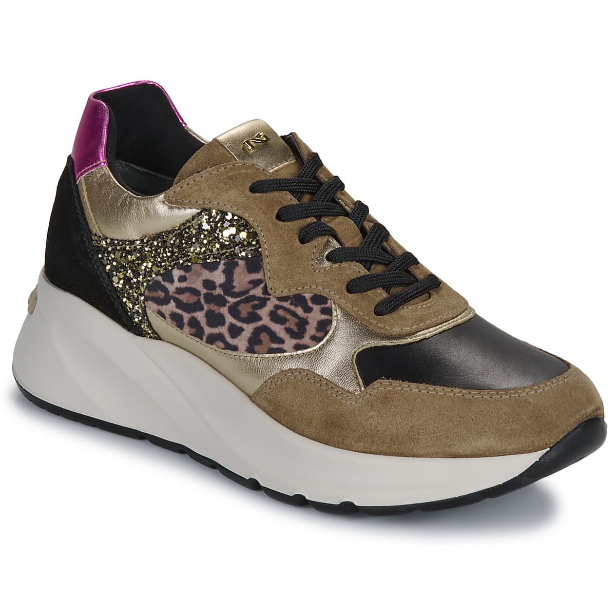 Women's Sneakers NeroGiardini Brown