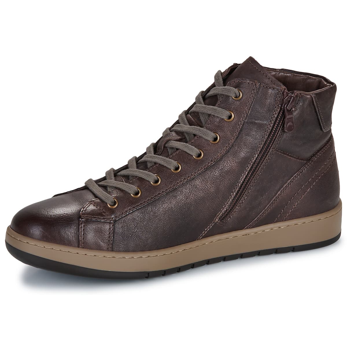 Men's Sneakers NeroGiardini Brown