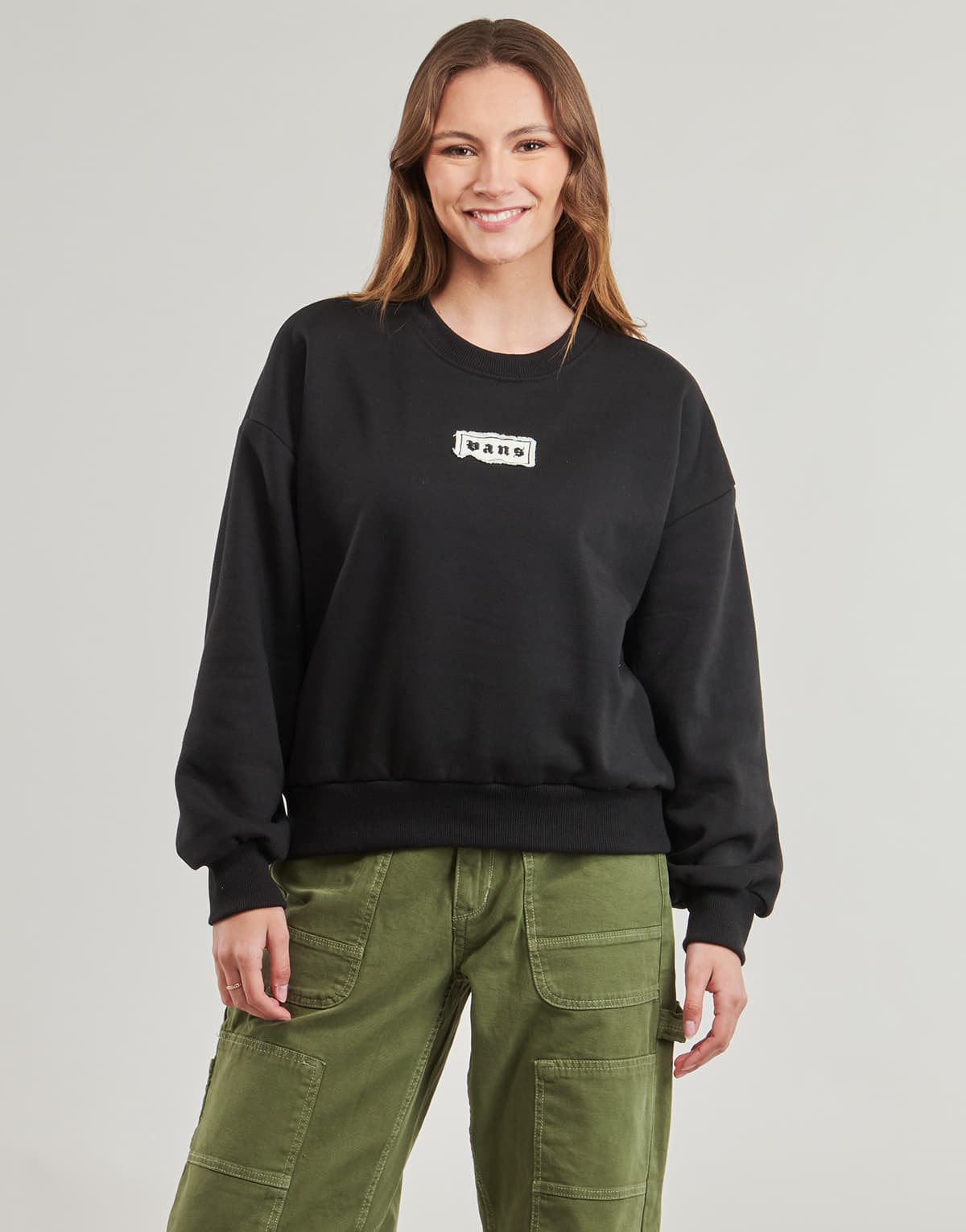 Women's Sports T-Shirts Vans Black