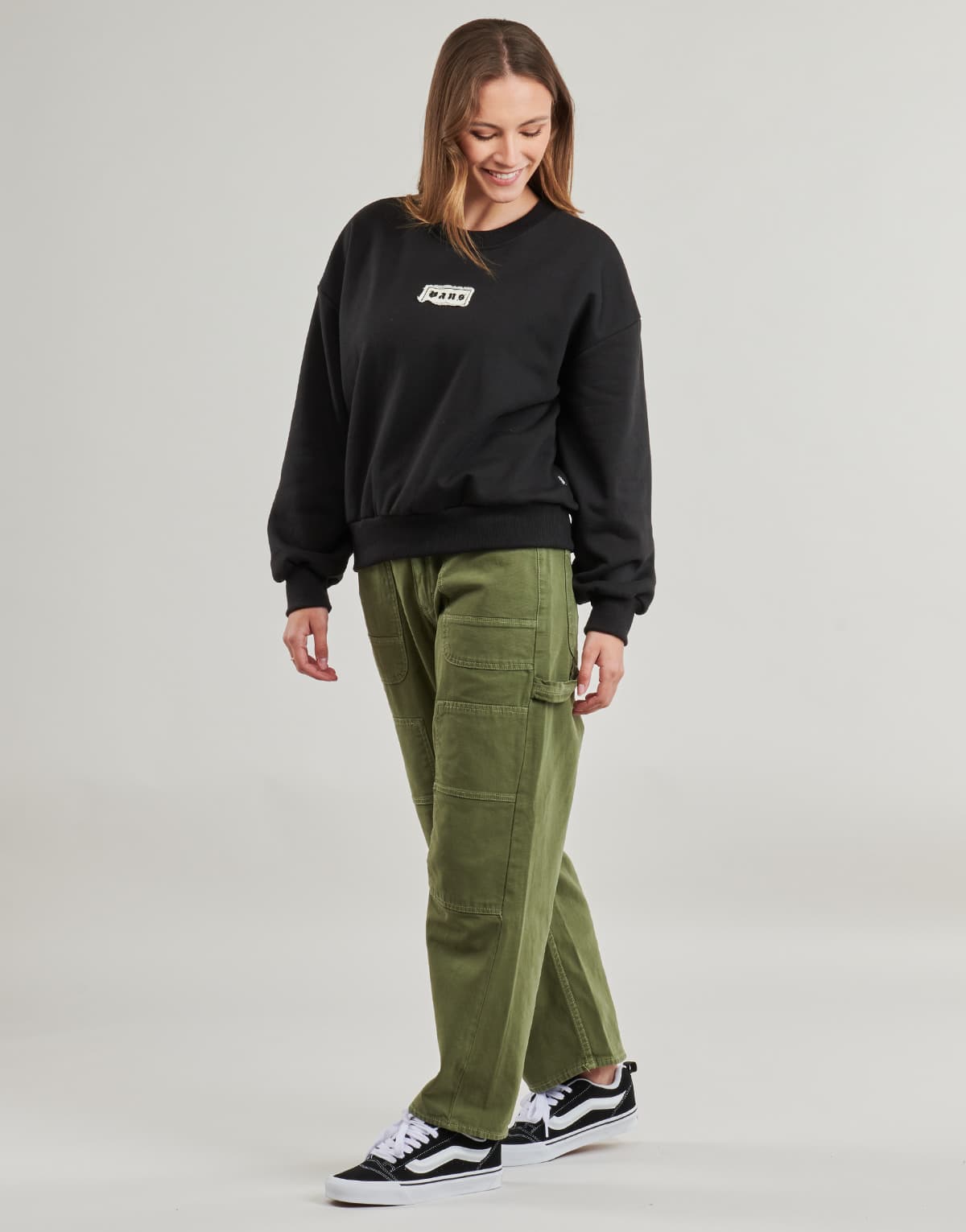 Women's Sports T-Shirts Vans Black