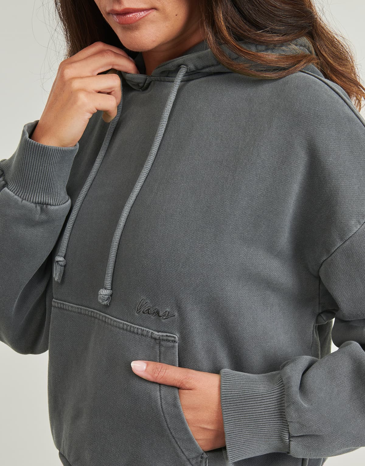 Women's Sweatshirts Vans Gray