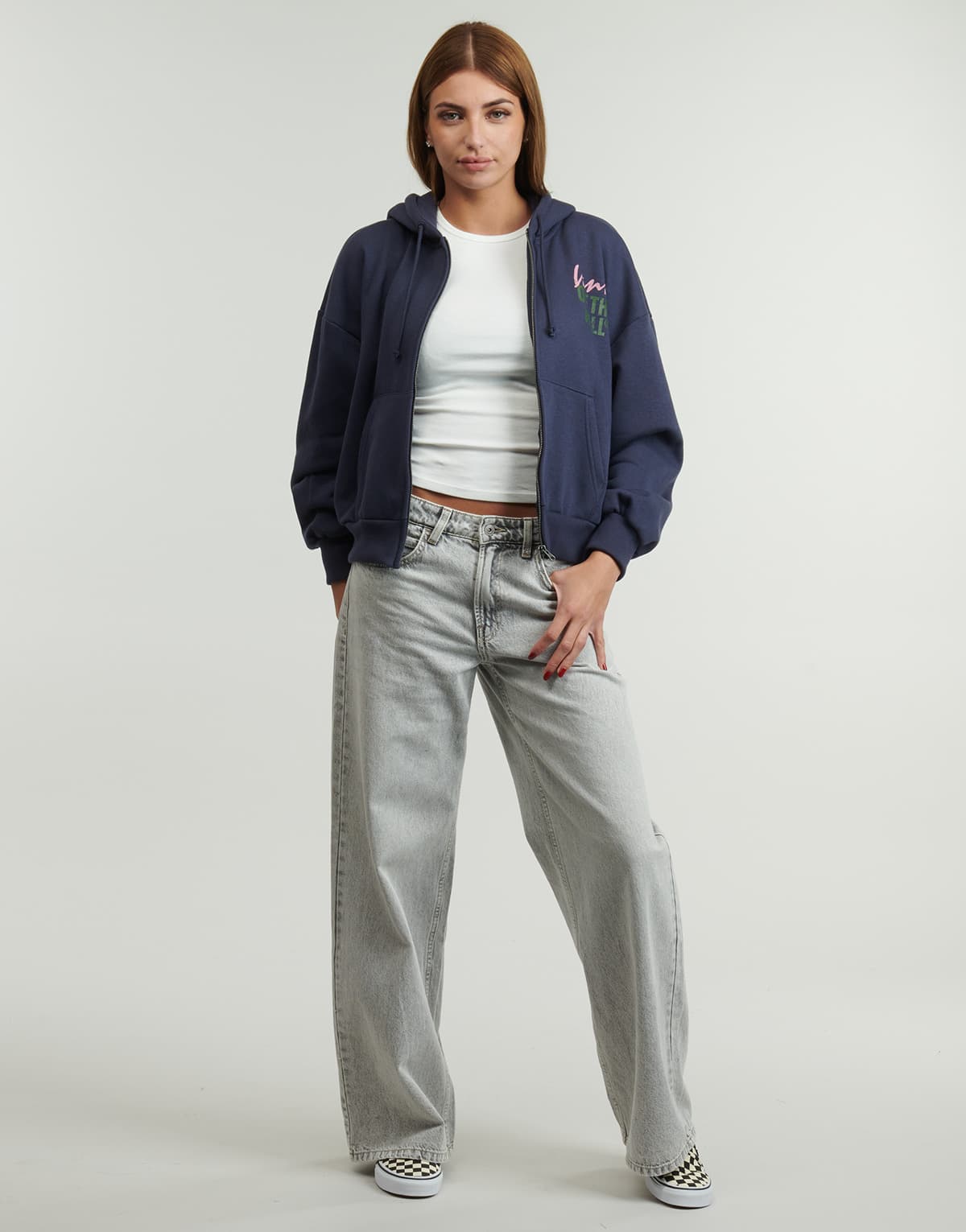 Women's Sweatshirts Vans Blue