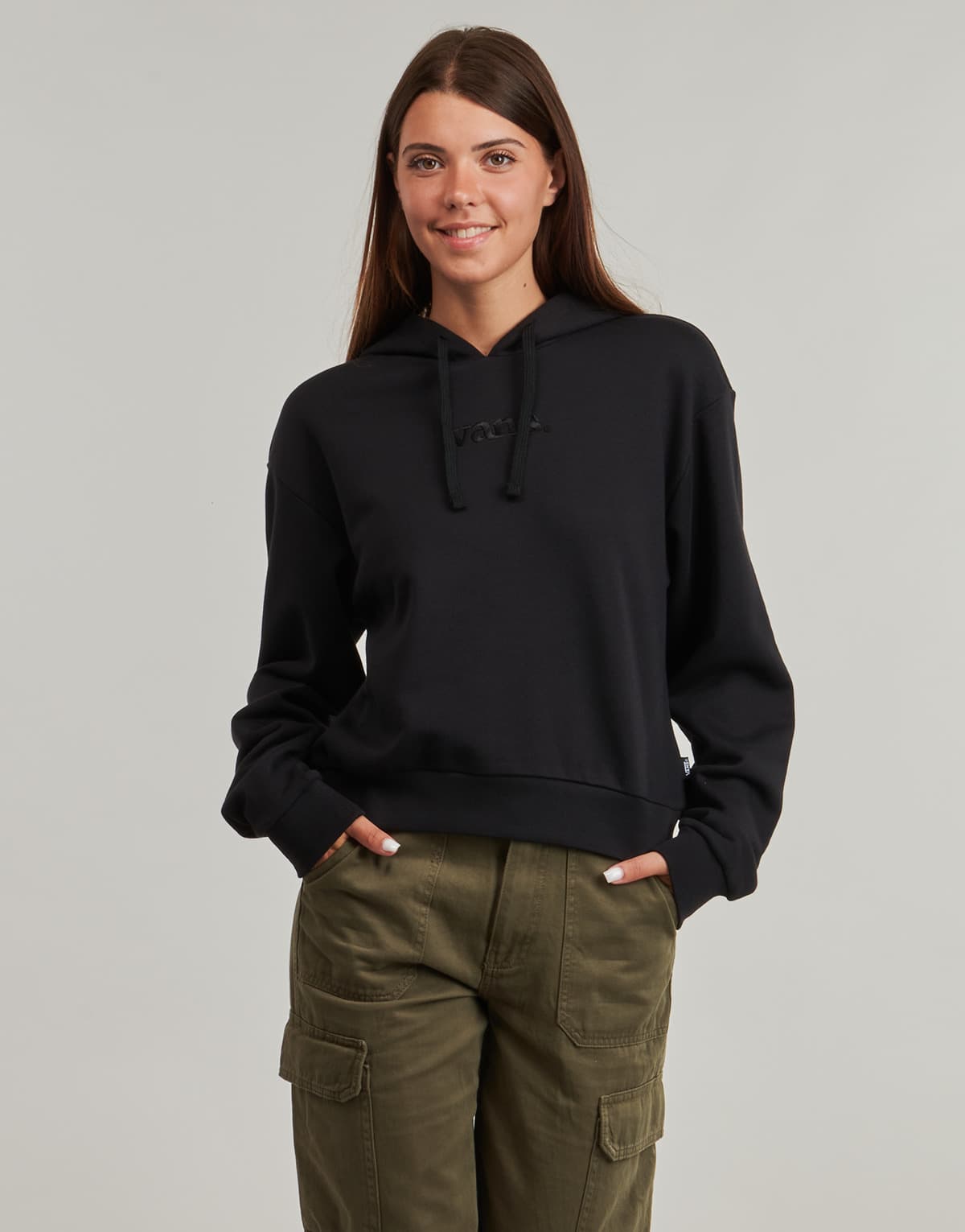 Women's Sweatshirts Vans Black
