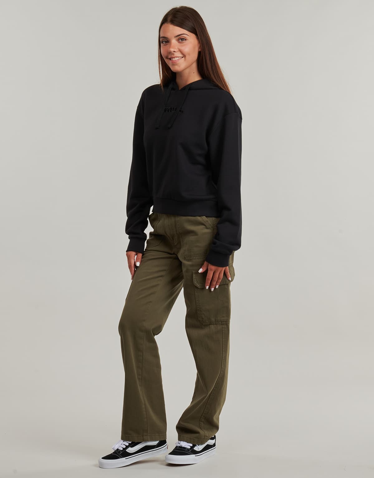 Women's Sweatshirts Vans Black