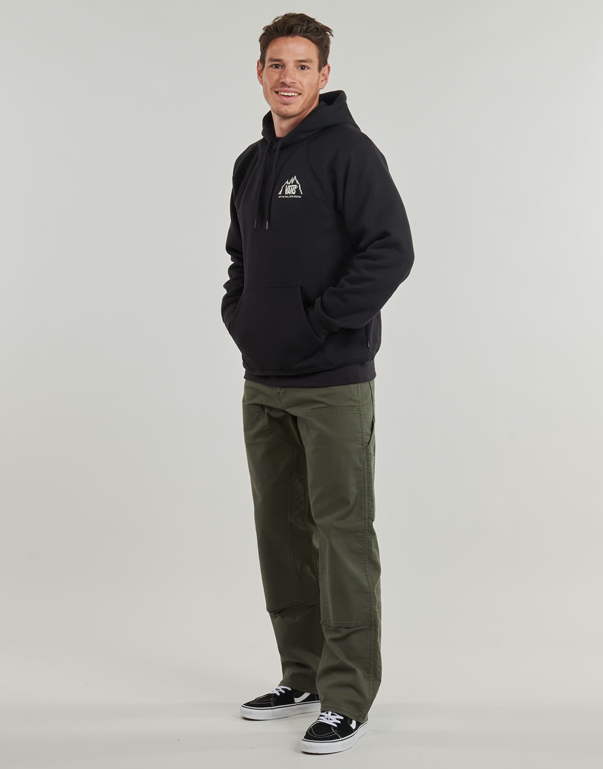 Men's Sweatshirts Vans Black