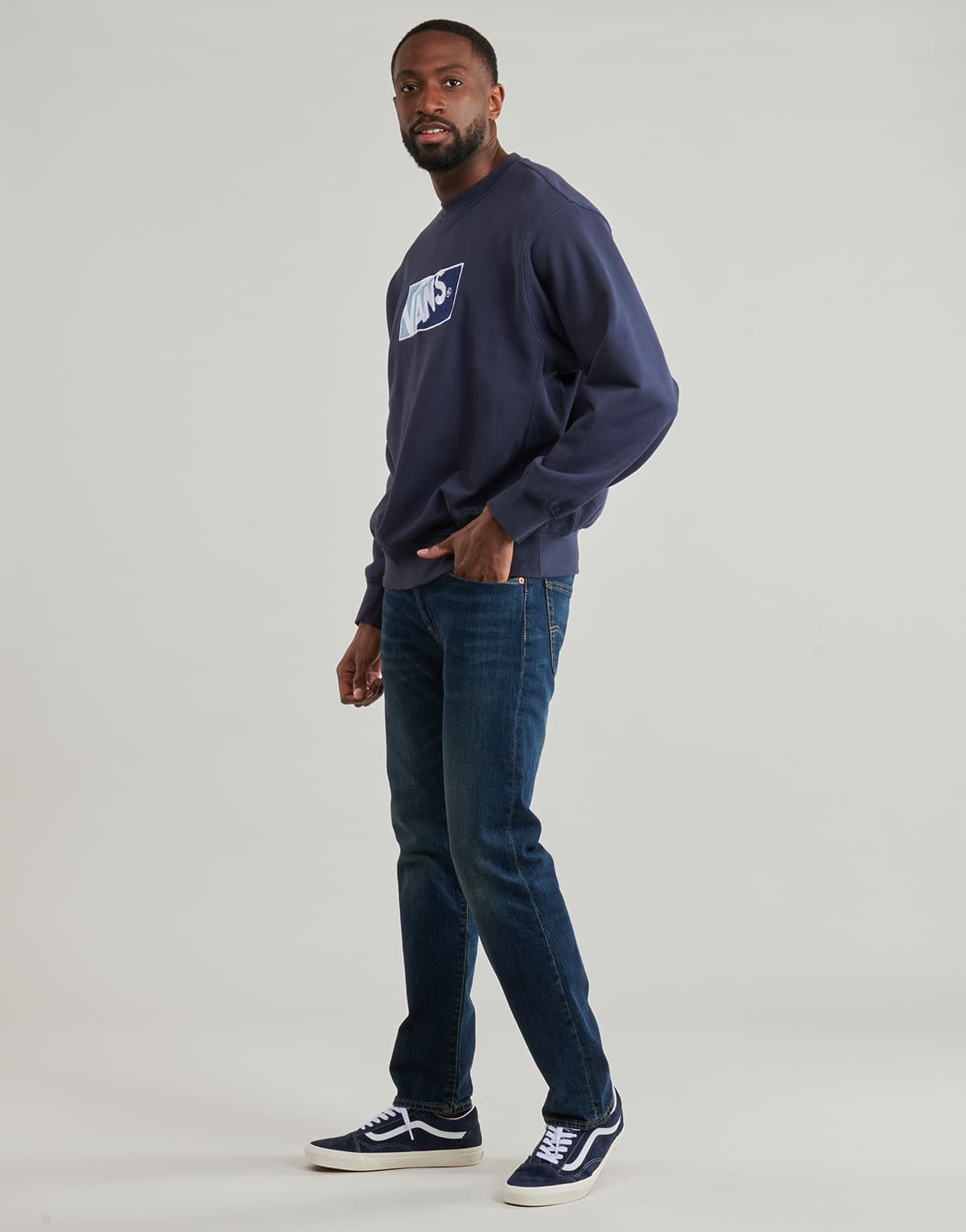 Men's Sports T-Shirts Vans Blue