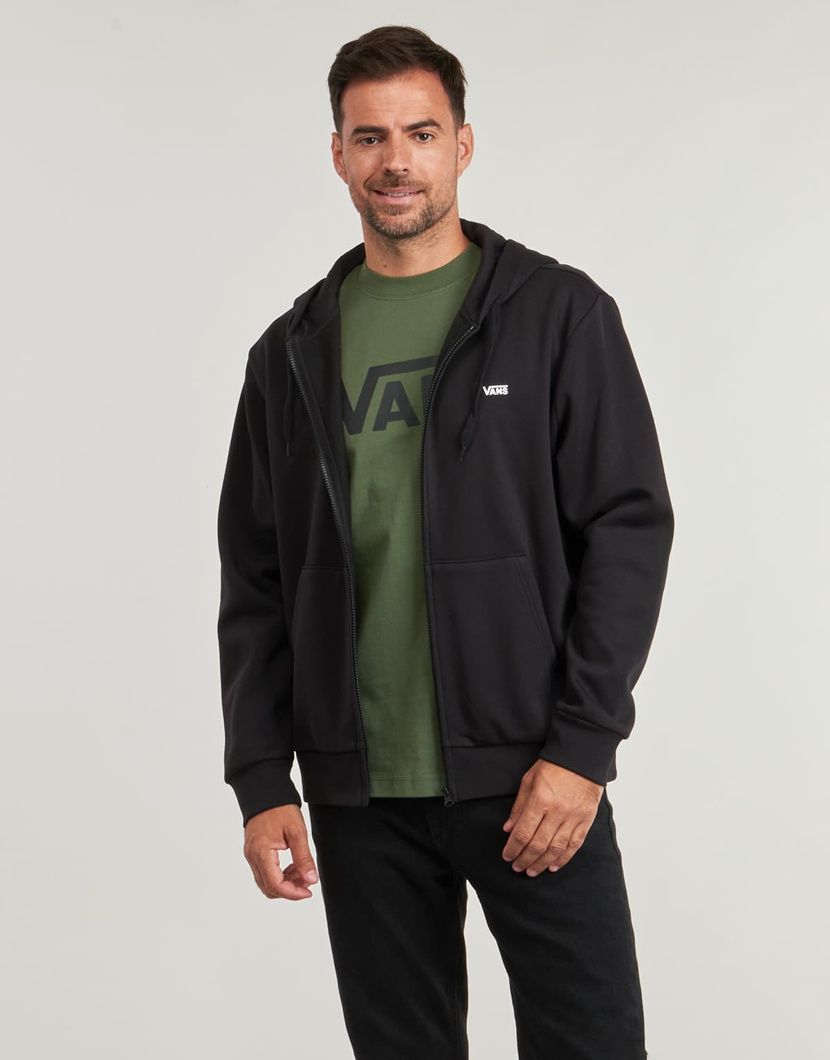 Men's Sweatshirts Vans Black