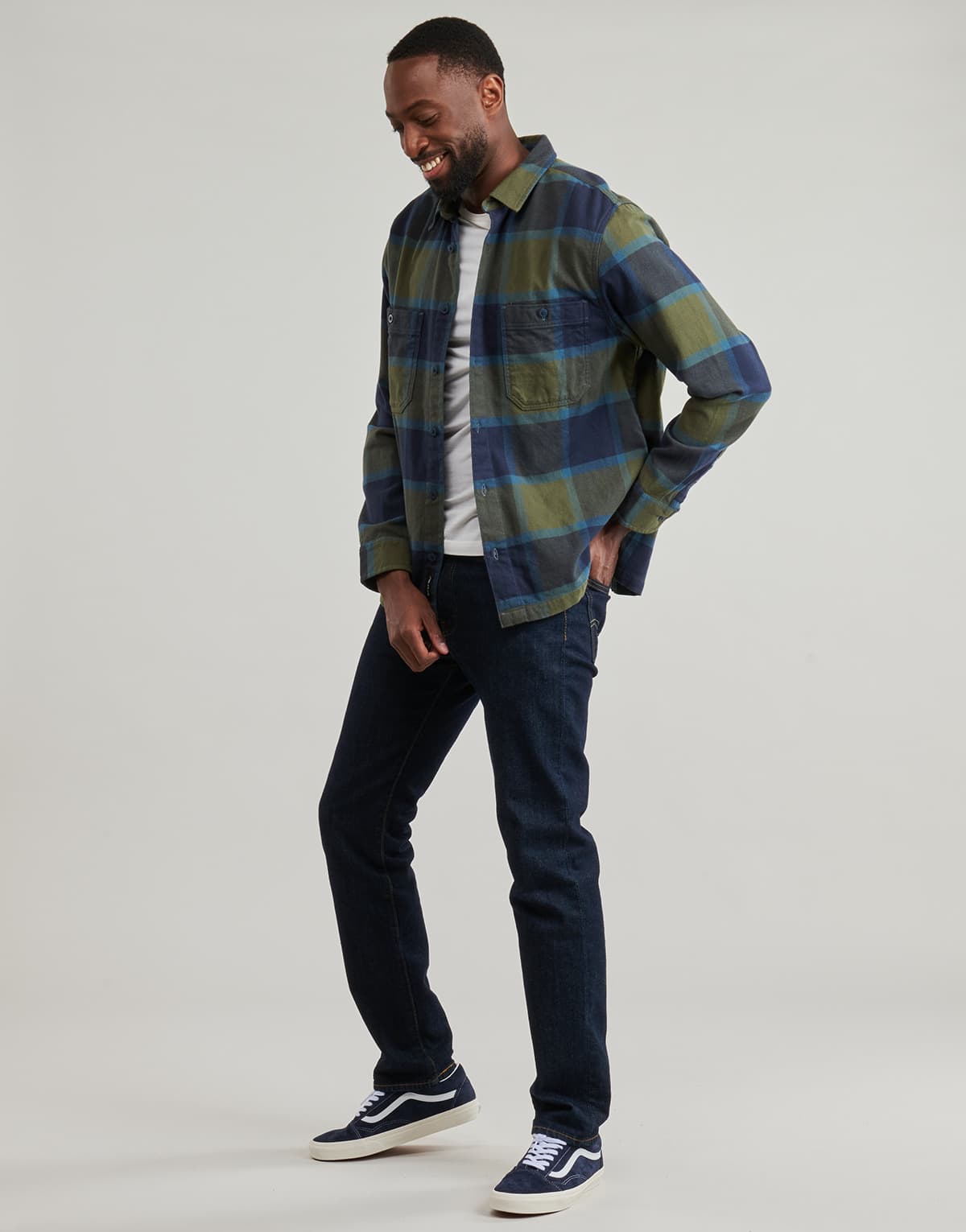 Men's T-Shirts Vans Blue