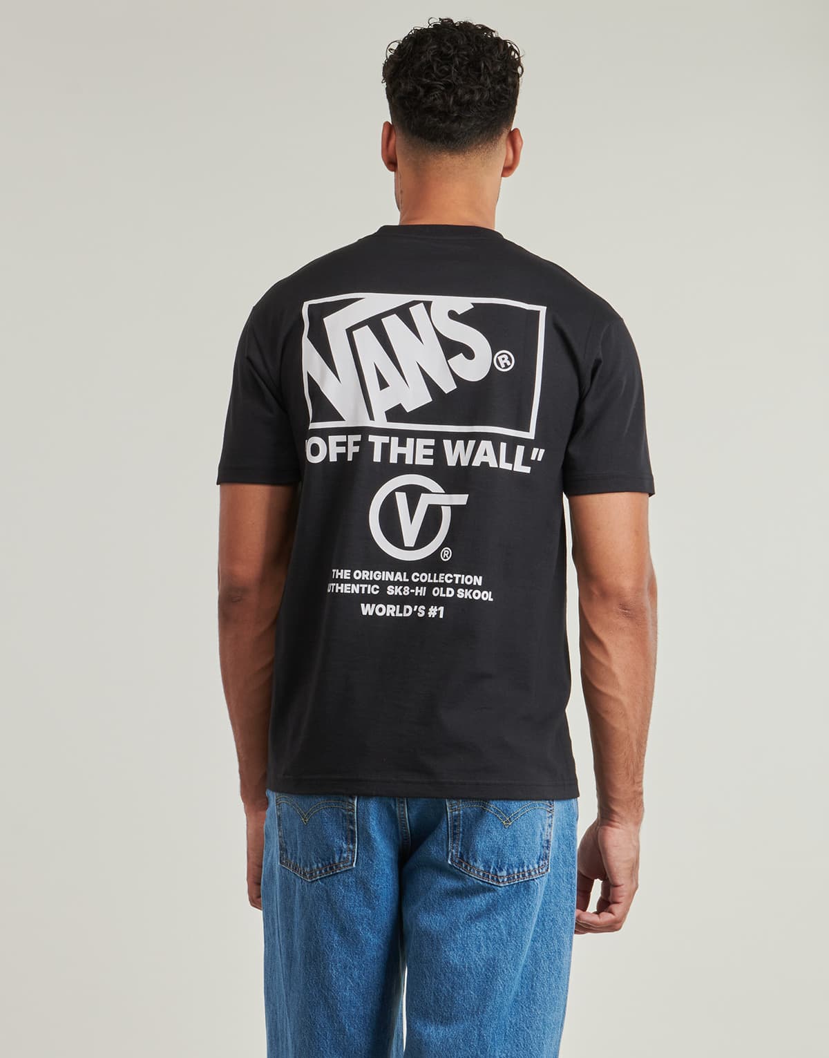 Men's T-Shirts Vans Black