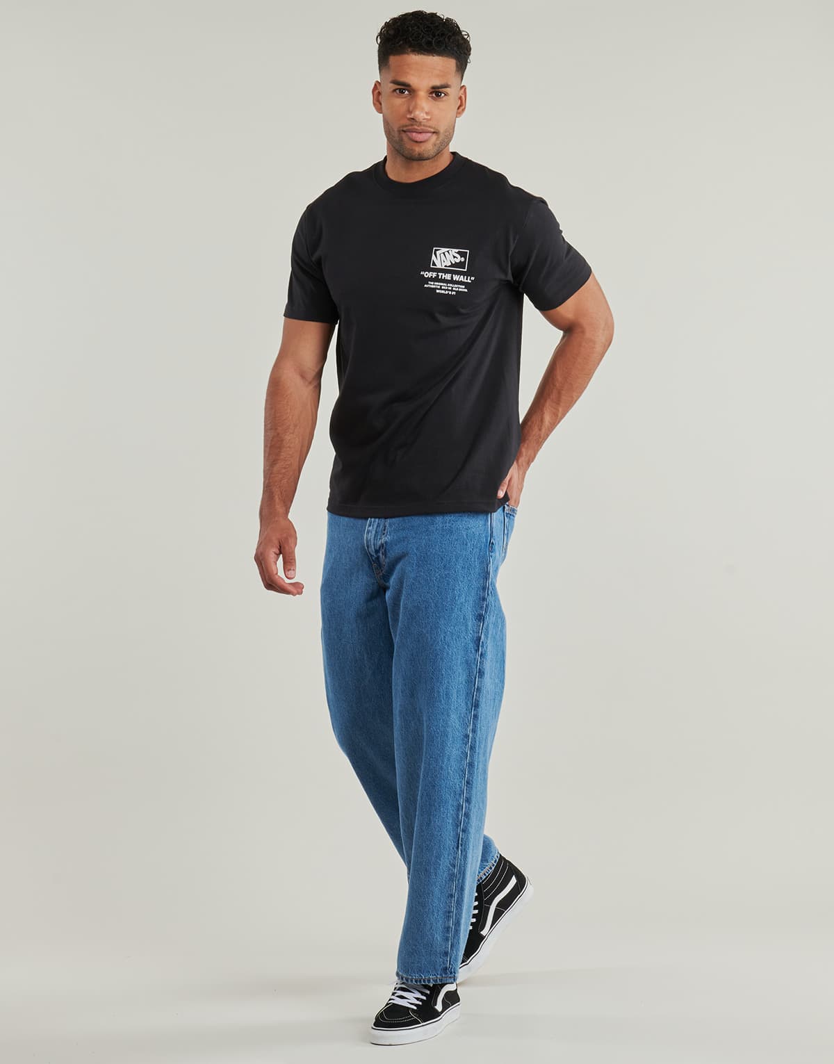 Men's T-Shirts Vans Black