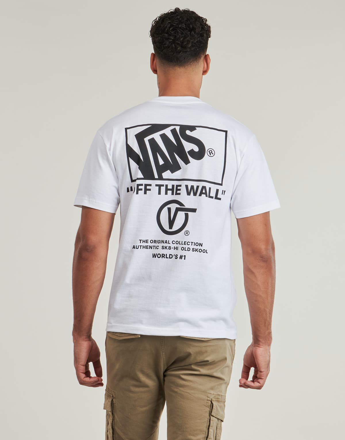 Men's T-Shirts Vans White
