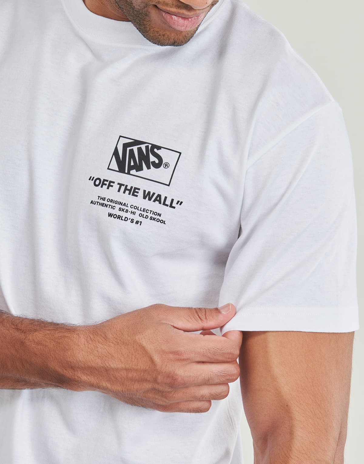 Men's T-Shirts Vans White