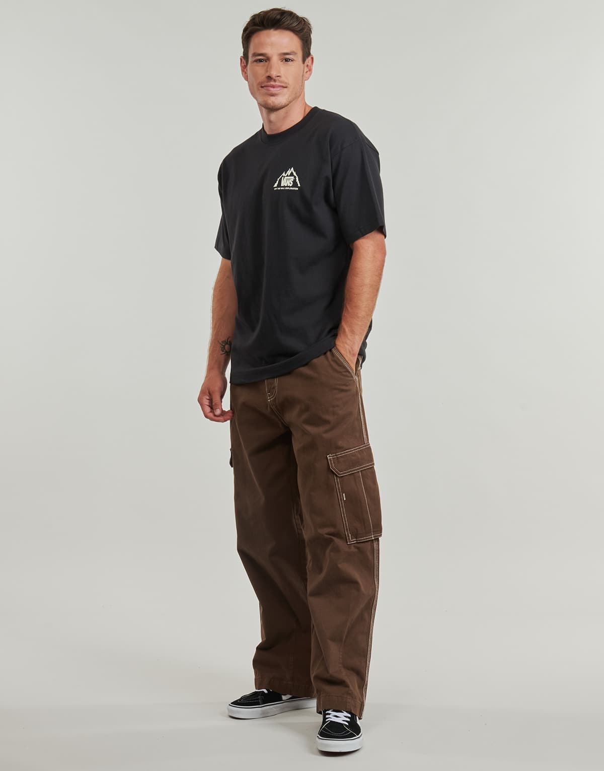 Men's T-Shirts Vans Black