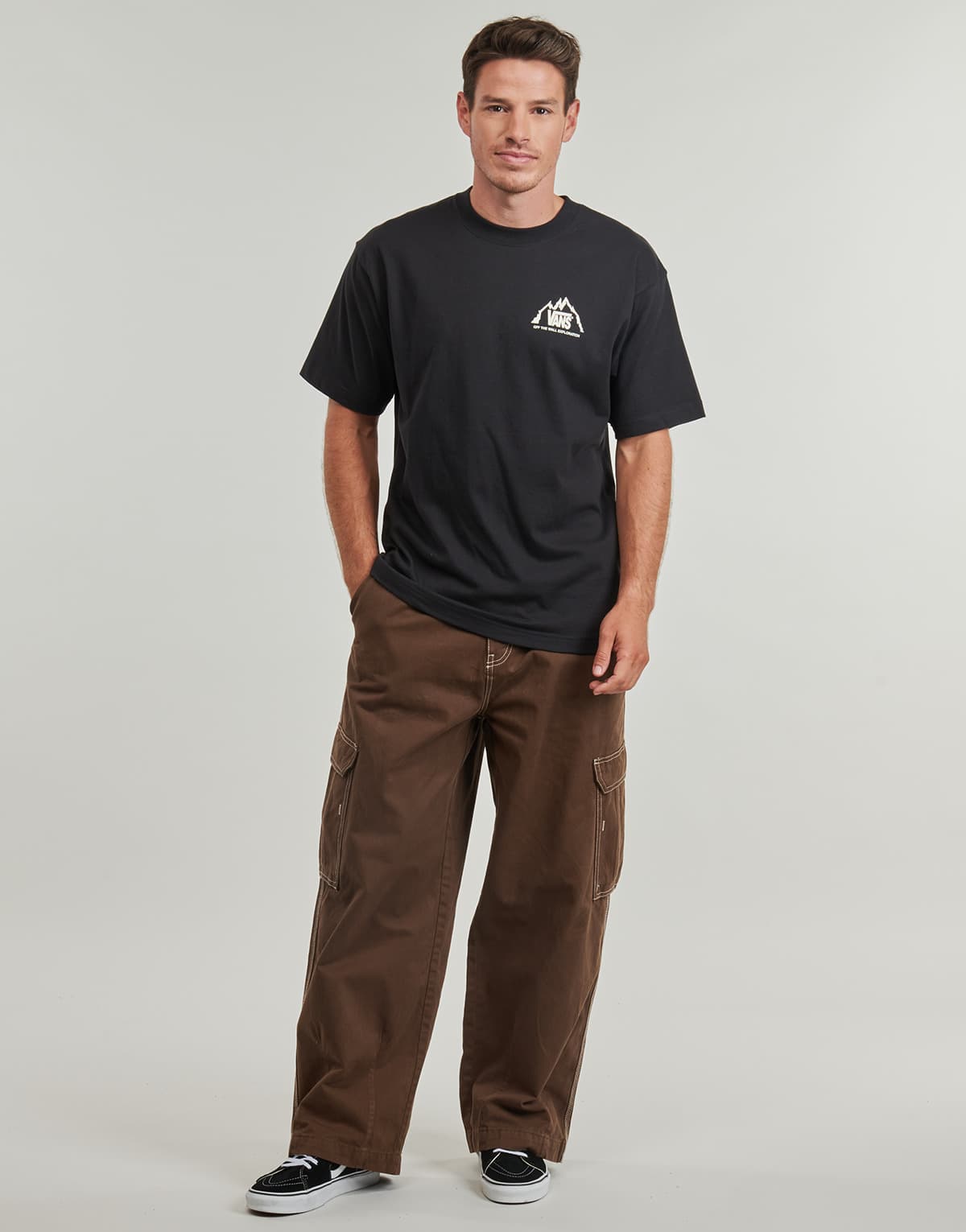 Men's T-Shirts Vans Black