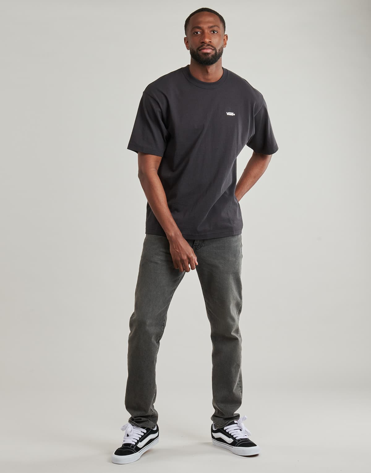 Men's T-Shirts Vans Black