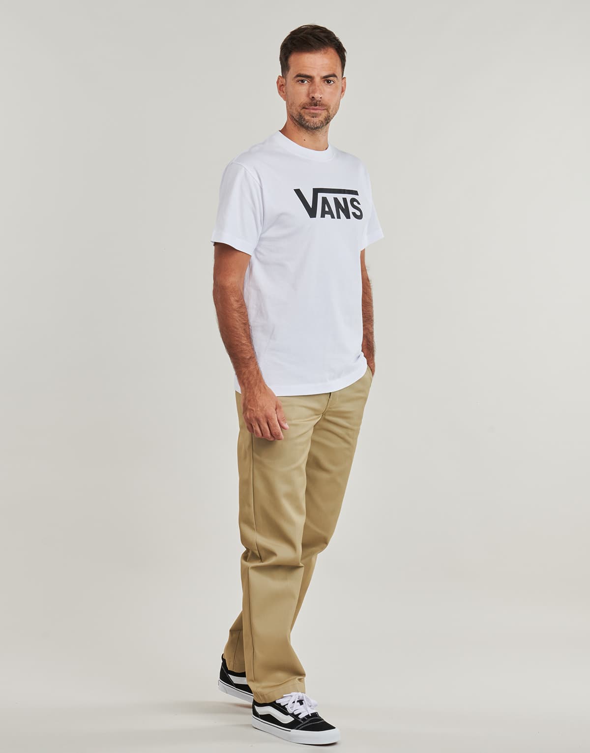 Men's T-Shirts Vans White