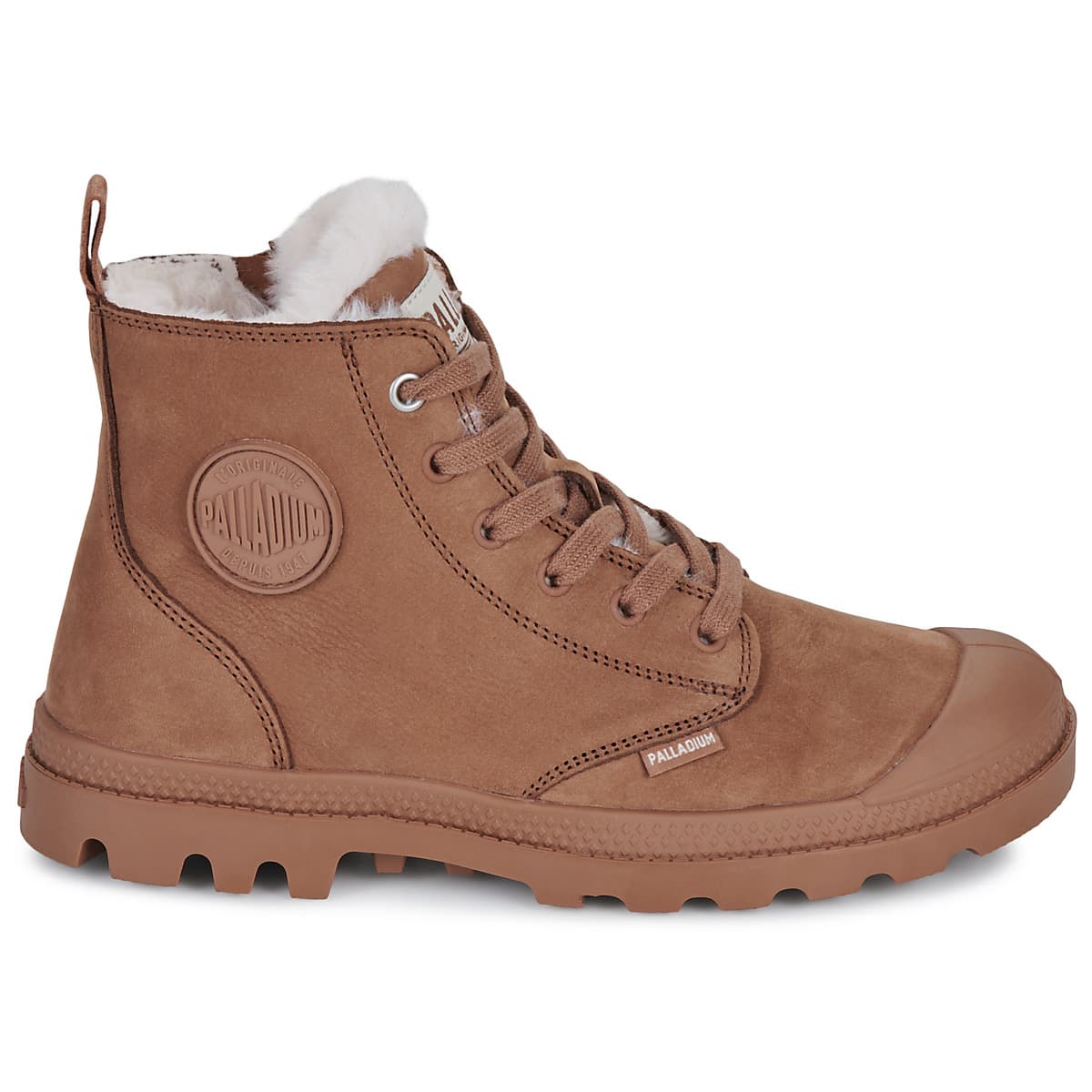 Women's Boots Palladium Brown