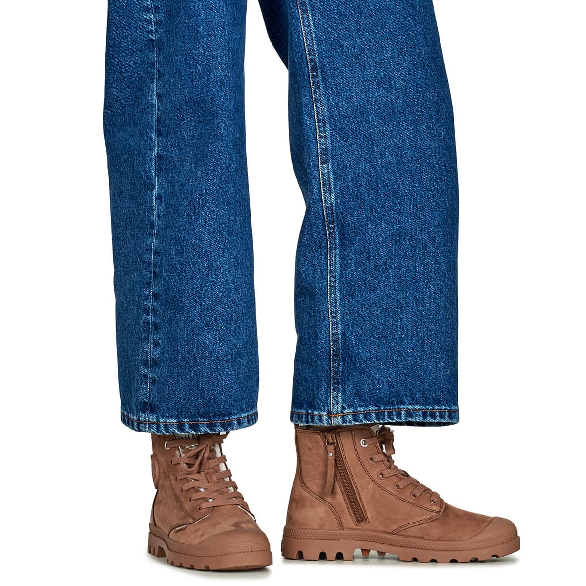 Women's Boots Palladium Brown