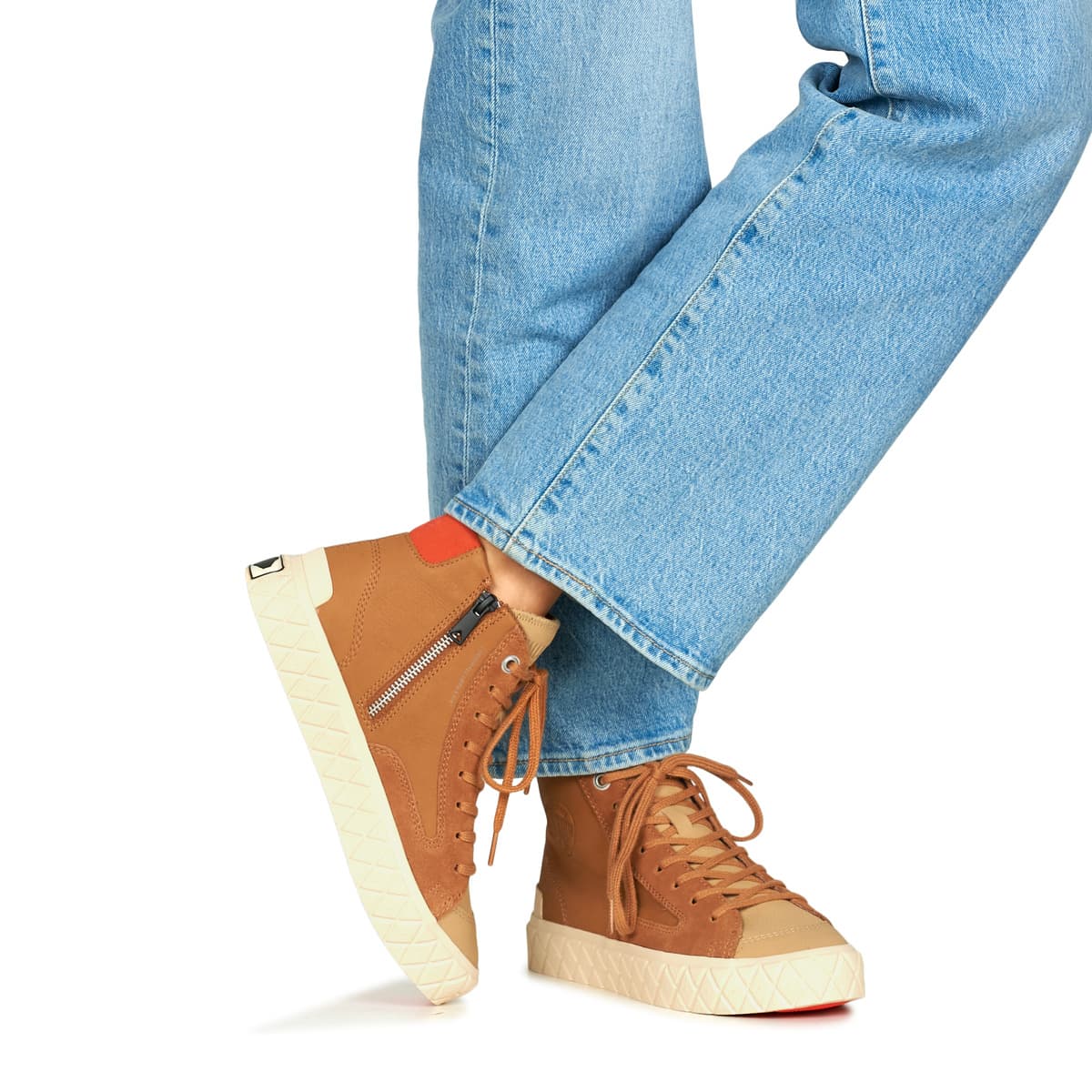 Women's Sneakers Palladium Brown