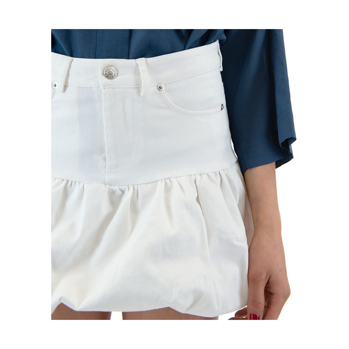 Women's Skirts Black N Black Multicolor