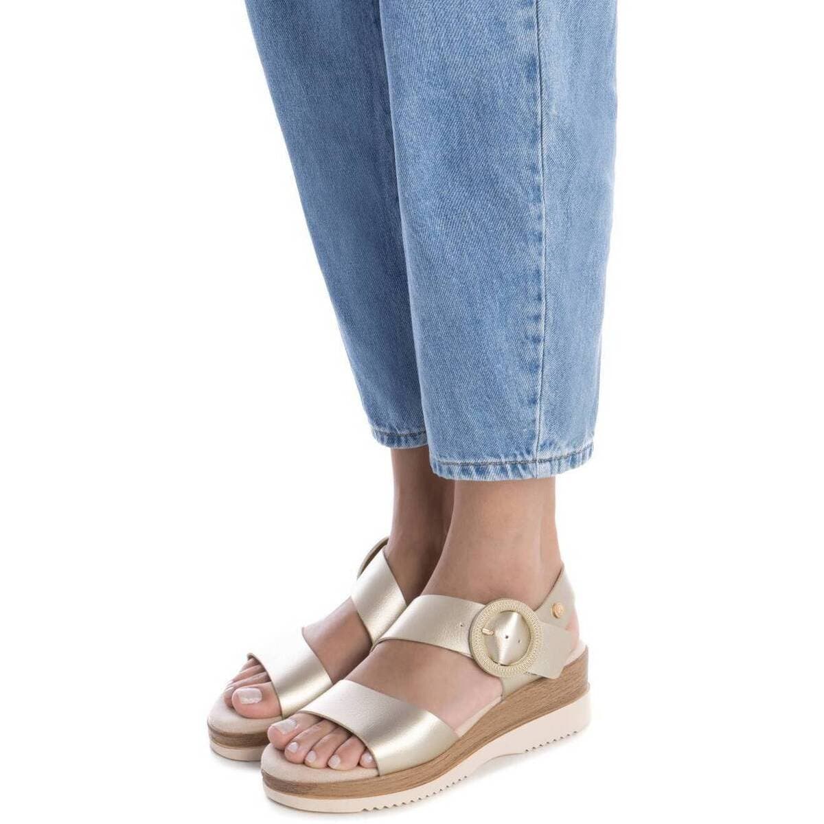 Women's Platforms Xti Gold