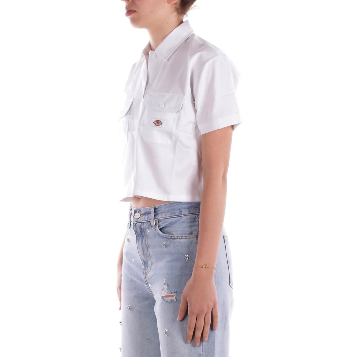 Women's Shirts Dickies White