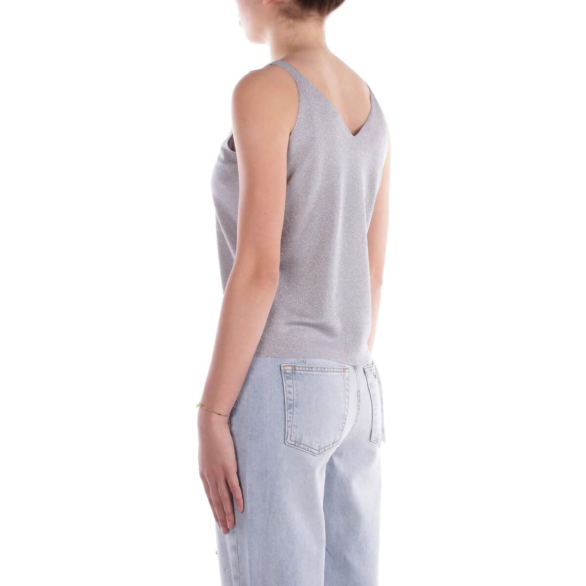 Women's T-Shirts Liu Jo Silver