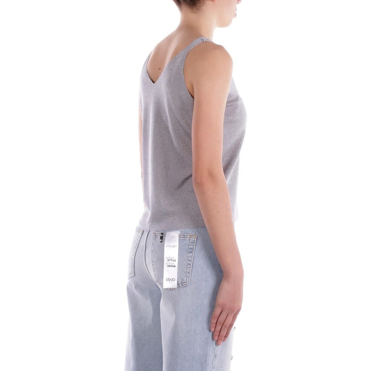 Women's T-Shirts Liu Jo Silver