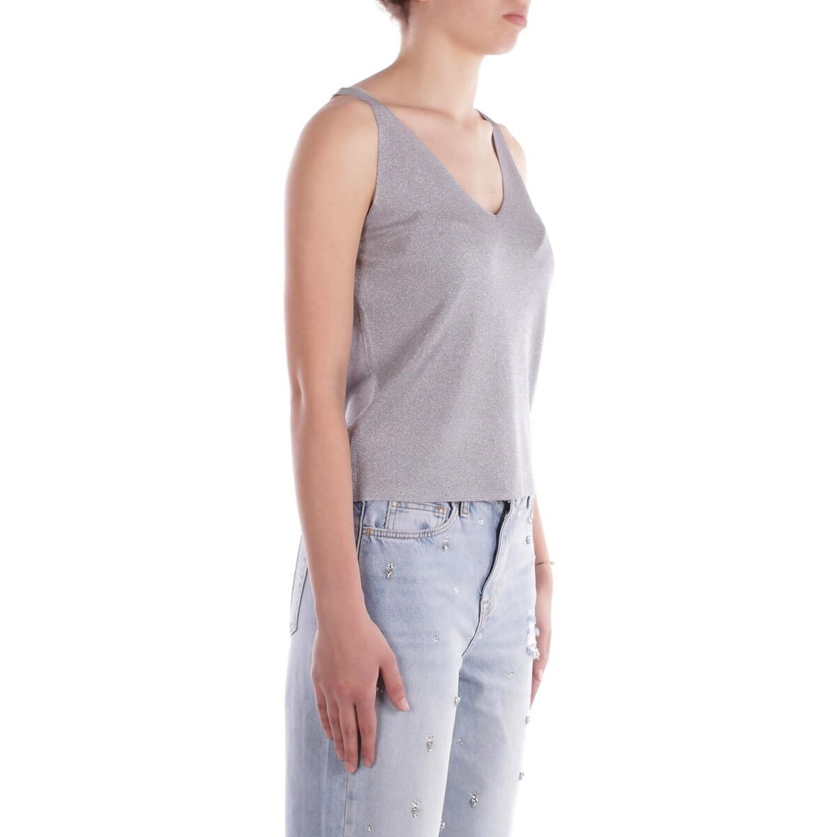 Women's T-Shirts Liu Jo Silver