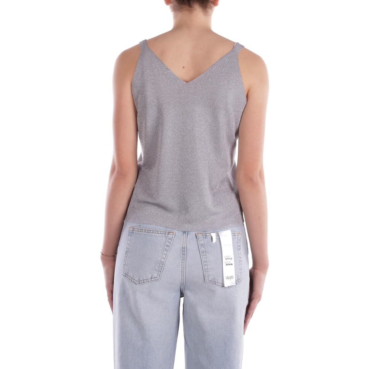 Women's T-Shirts Liu Jo Silver