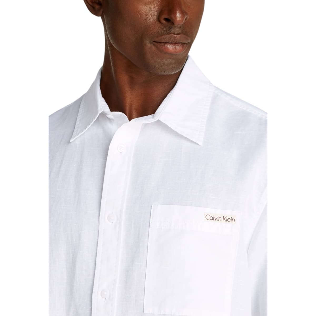 Men's Shirts Calvin Klein White