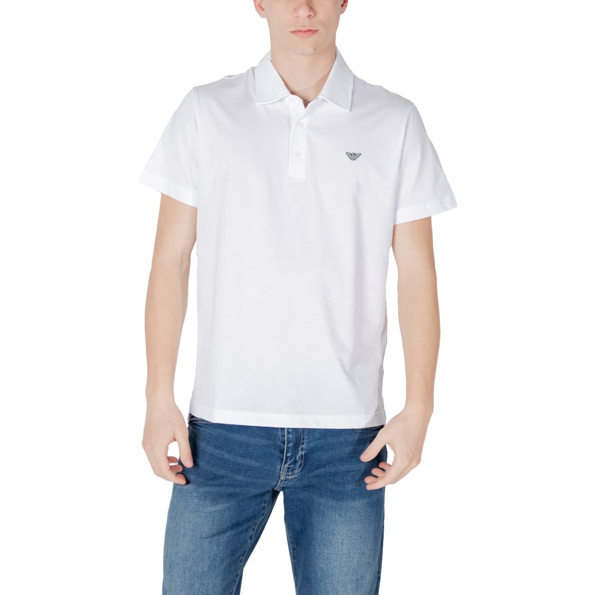 Men's Polo Shirts EA7 White