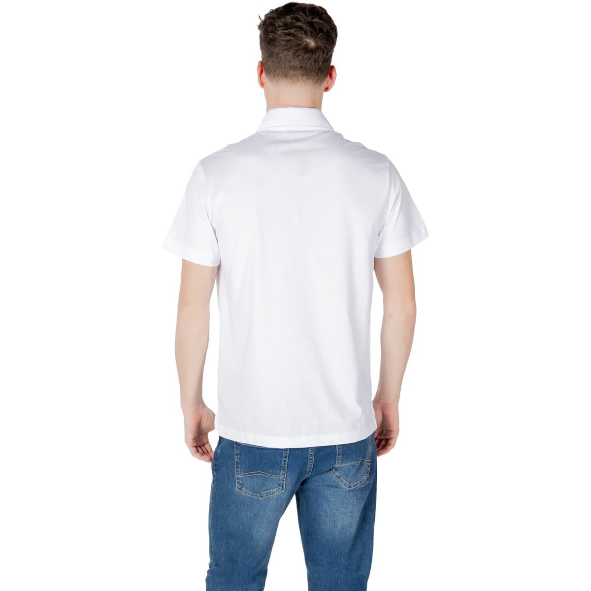 Men's Polo Shirts EA7 White