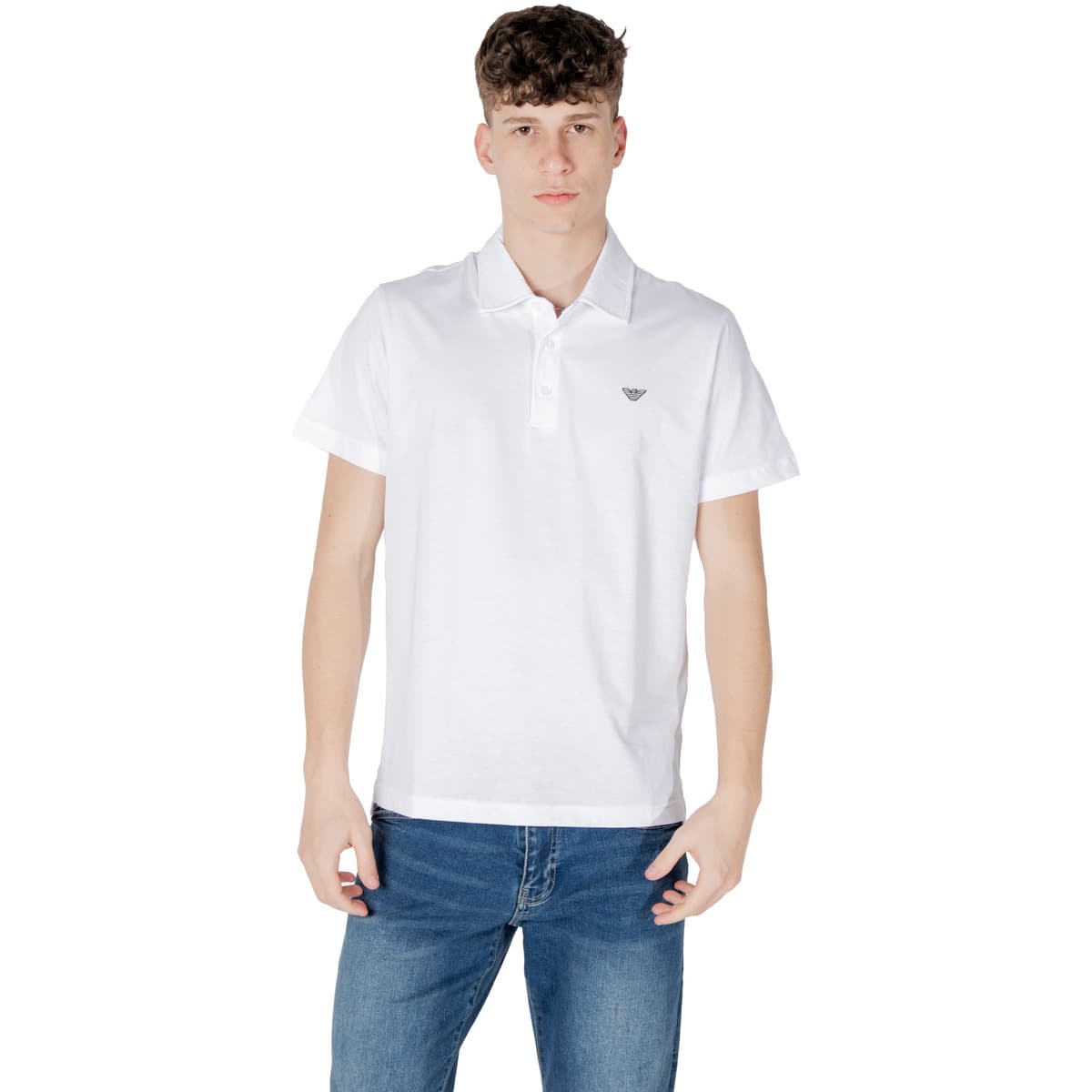 Men's Polo Shirts EA7 White