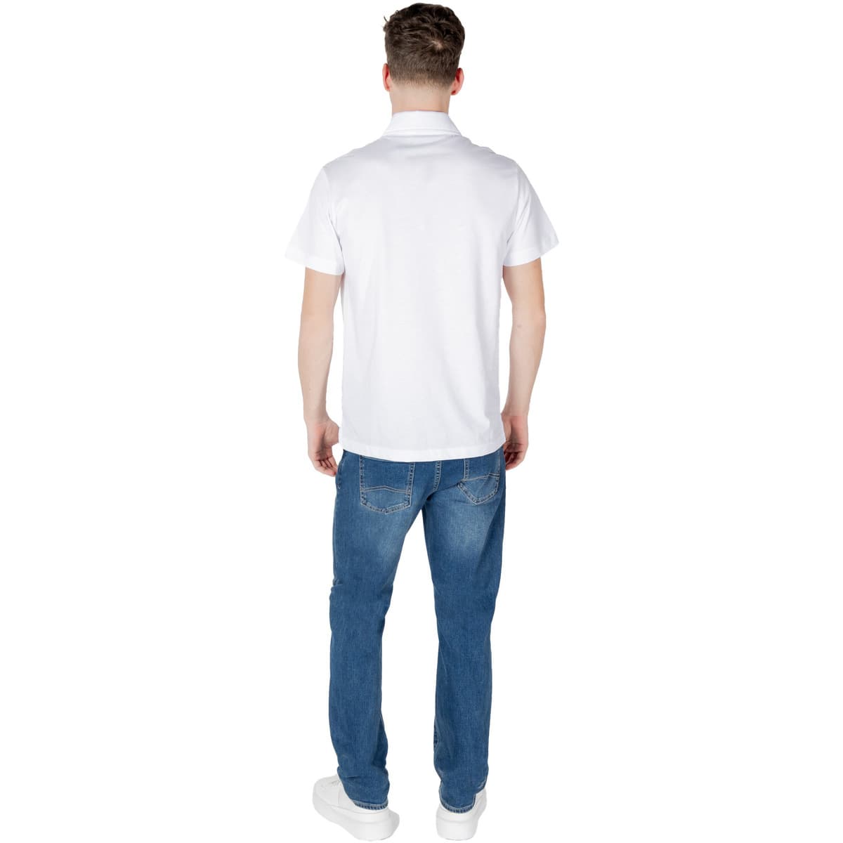 Men's Polo Shirts EA7 White