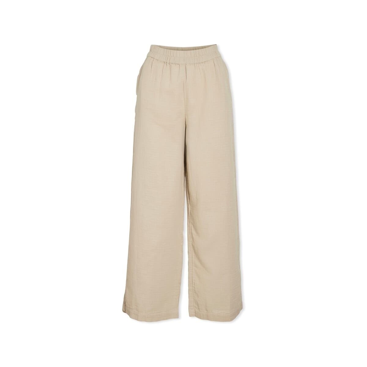 Women's Pants Vila Beige