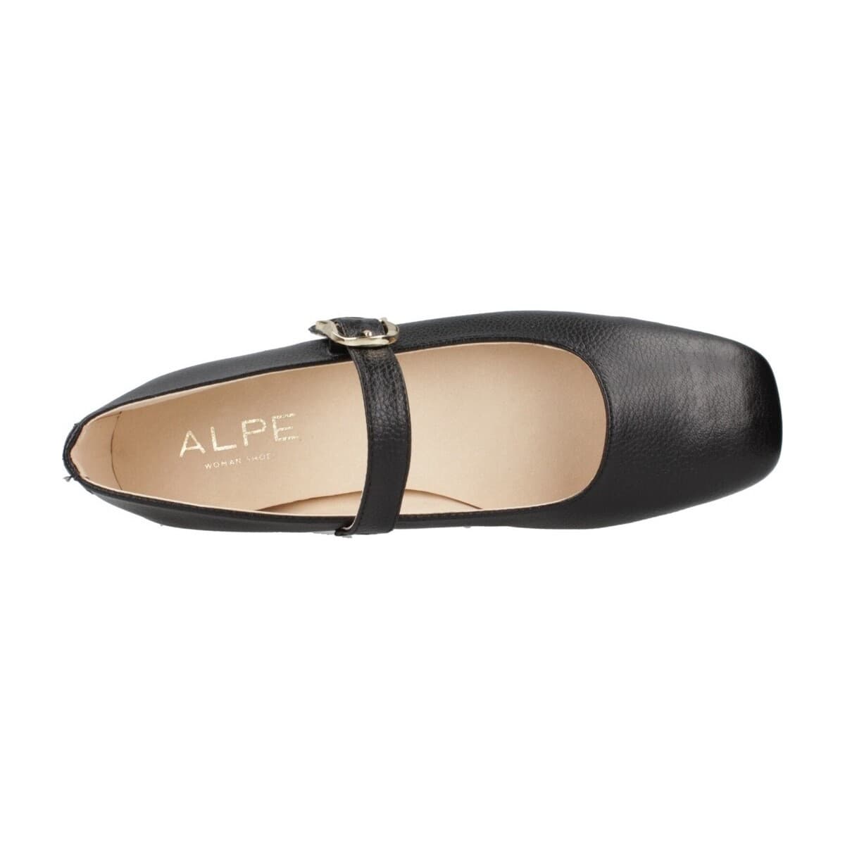 Women's Ballet Flats Alpe Black