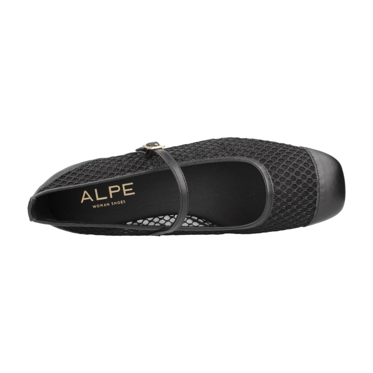 Women's Ballet Flats Alpe Black