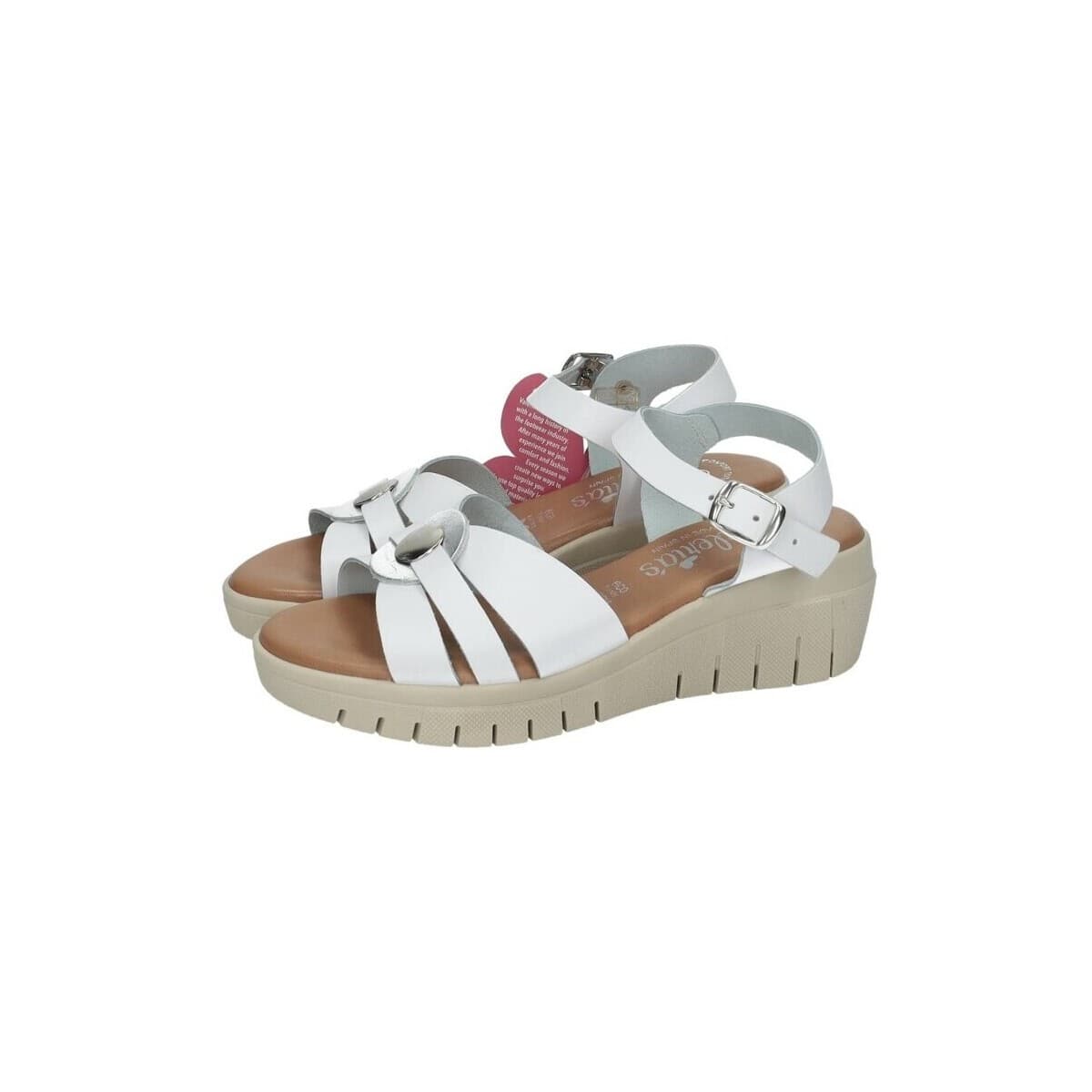 Women's Platforms Valeria's White