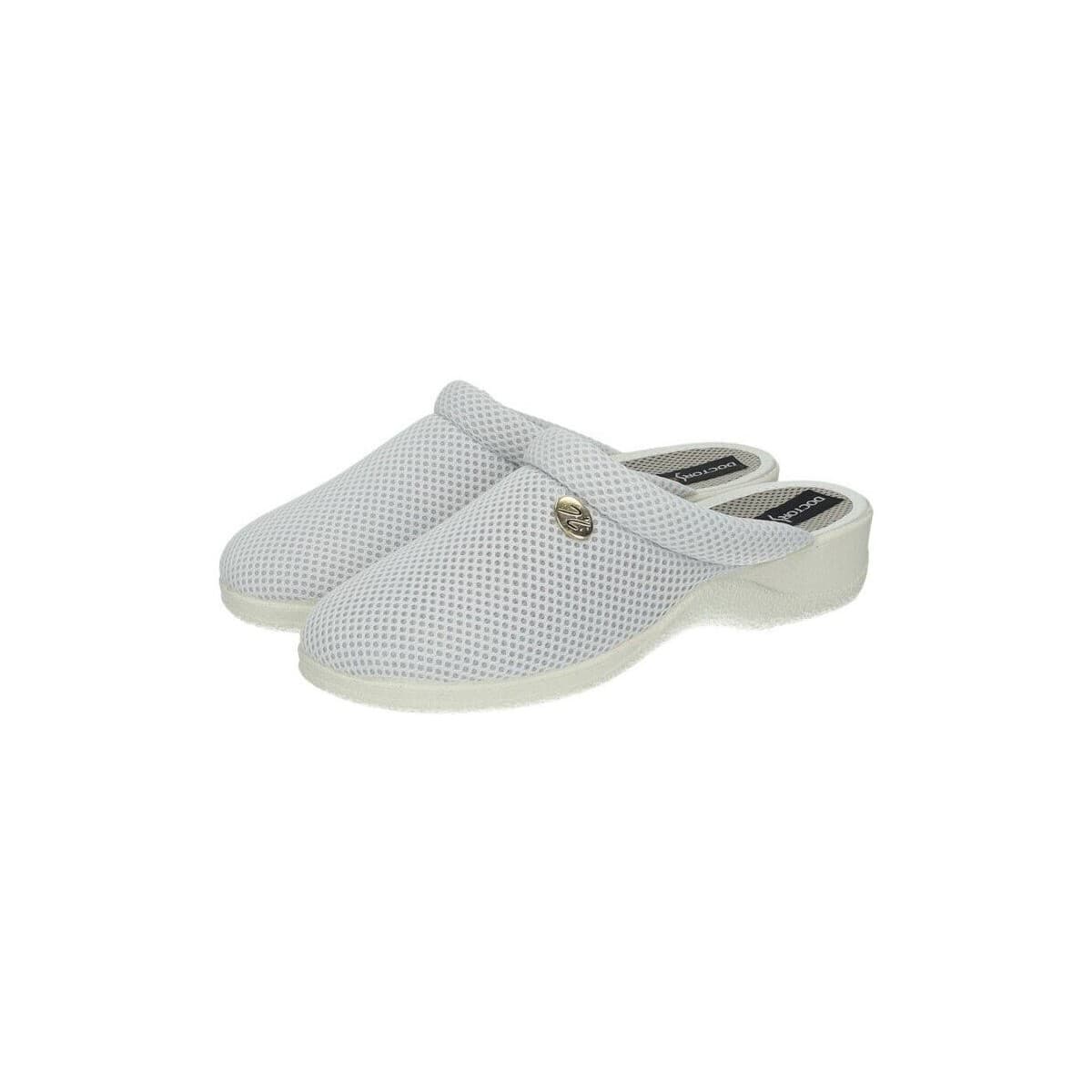 Women's House Slippers Doctor Cutillas White