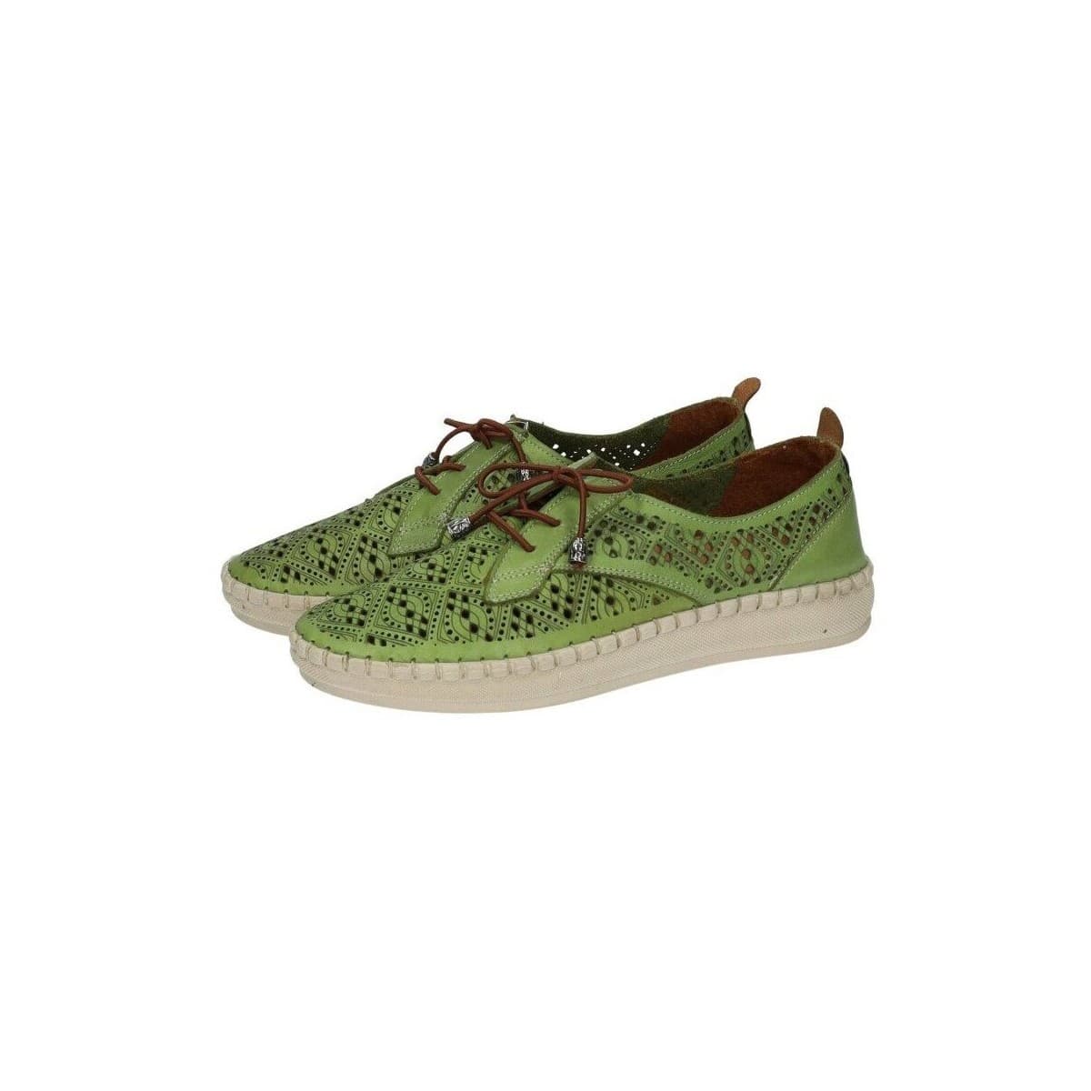 Women's Oxfords 48 Horas Green