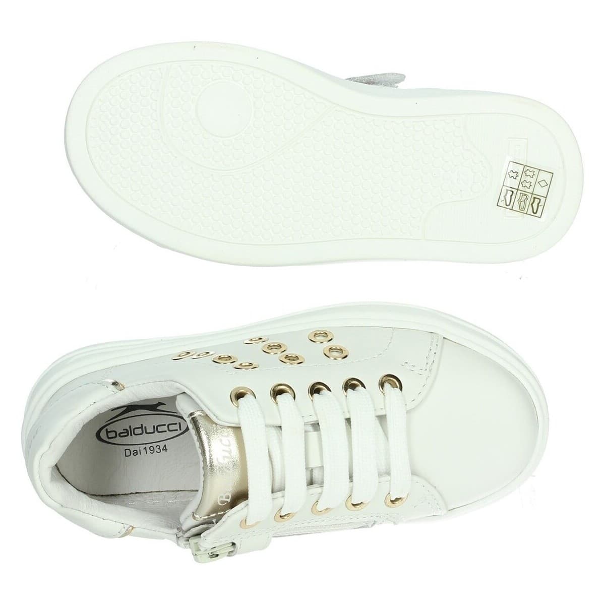 Girls' Sneakers Balducci White