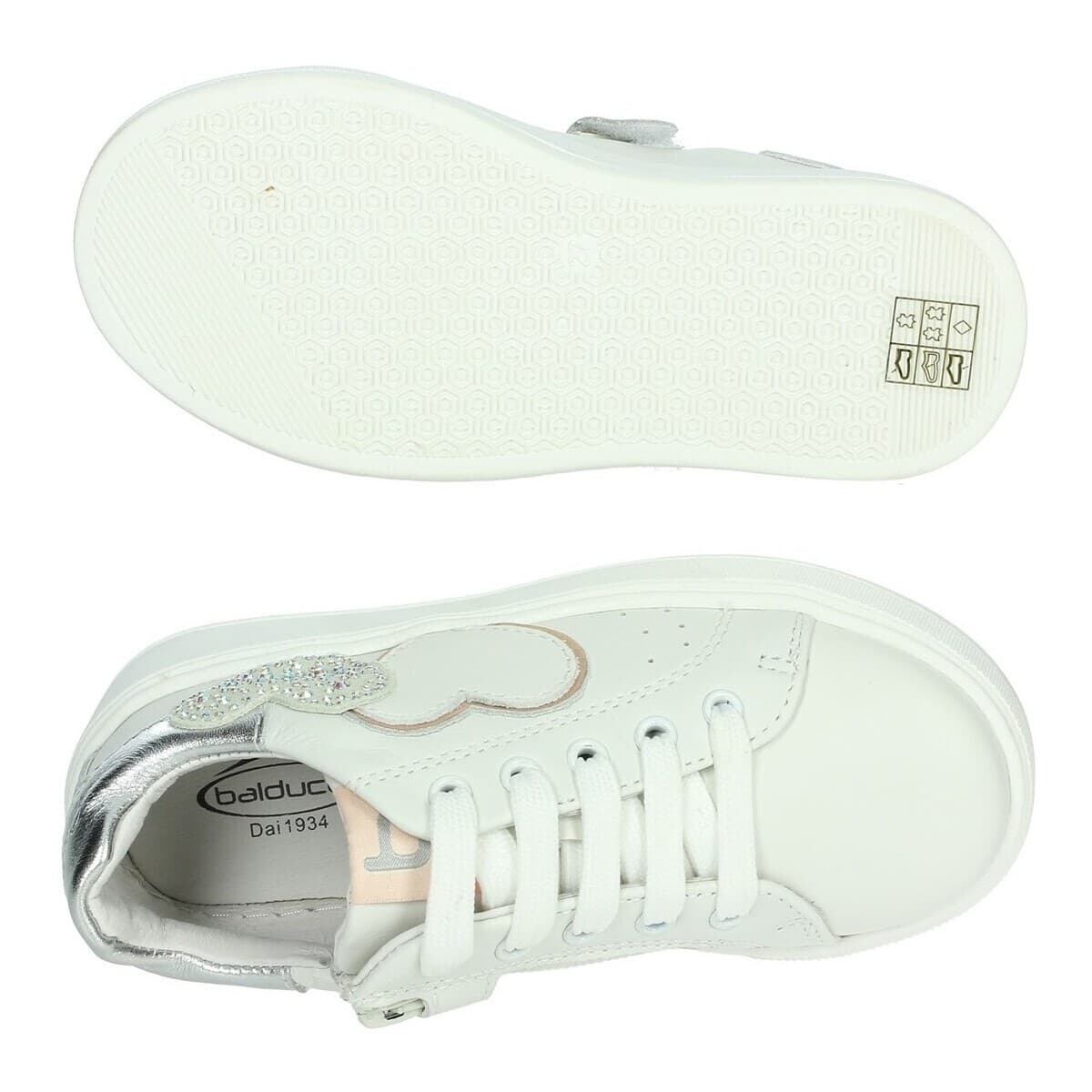 Girls' Sneakers Balducci White