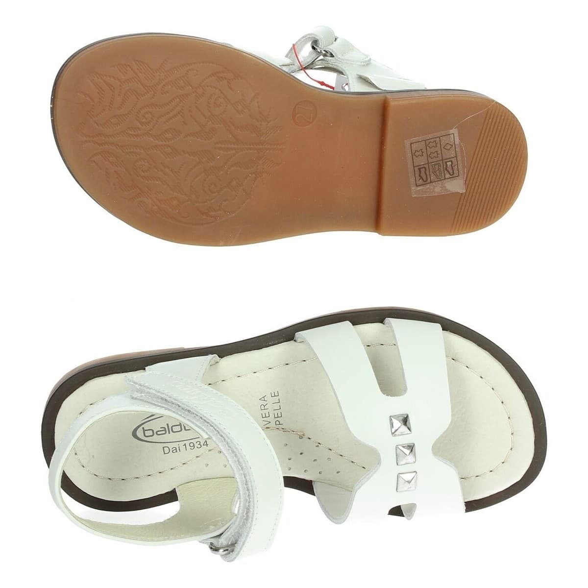 Girls' Sandals Balducci White