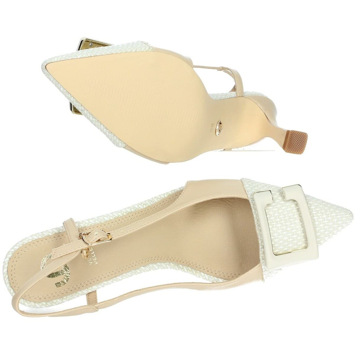 Women's Pumps Gold&gold Beige